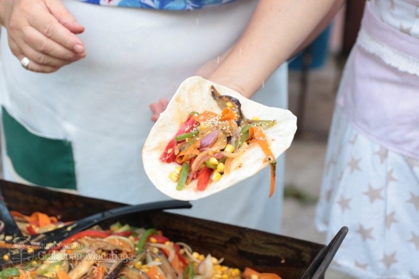 El taller de cocina incluyó recetas y degustaciones