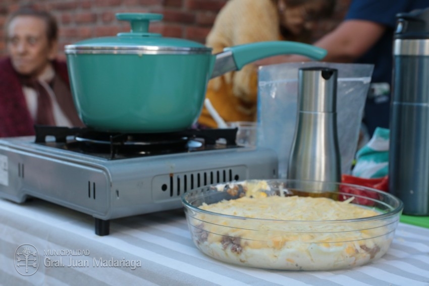 El taller de cocina culminó con una exquisita degustación