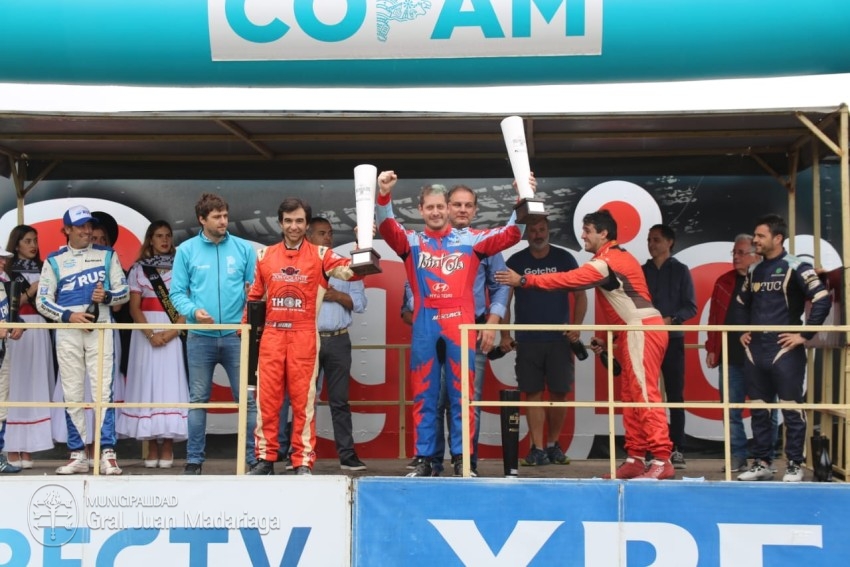 El Rally Argentino y el Mar y Sierras deslumbraron en su paso por Mada