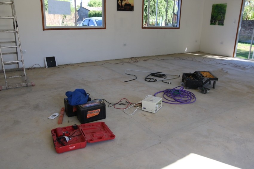 La Municipalidad volvi a colaborar con el traslado de elementos y tra