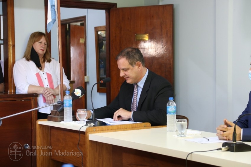 Santoro inaugur un nuevo perodo de sesiones ordinarias en el HCD