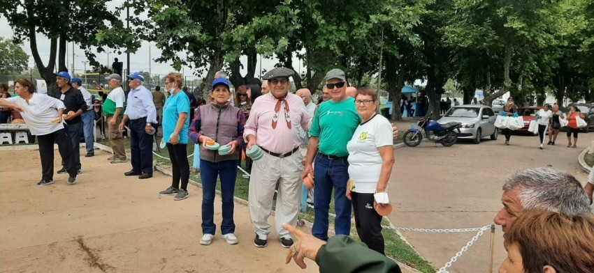 Nuestros abuelos participaron de un encuentro regional en Ranchos