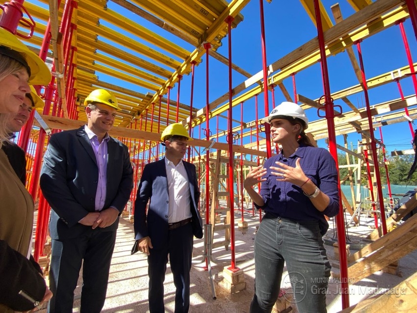 Avanza la construccin de la Casa de la Provincia en la ciudad