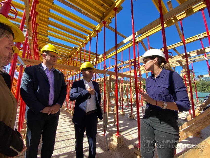 Avanza la construccin de la Casa de la Provincia en la ciudad