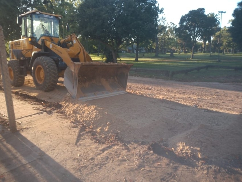 Nuevos trabajos de mejoras en distintos puntos de la ciudad