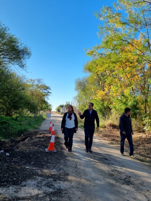 Construyen el ltimo registro de inspeccin  cloacal del barrio Argent