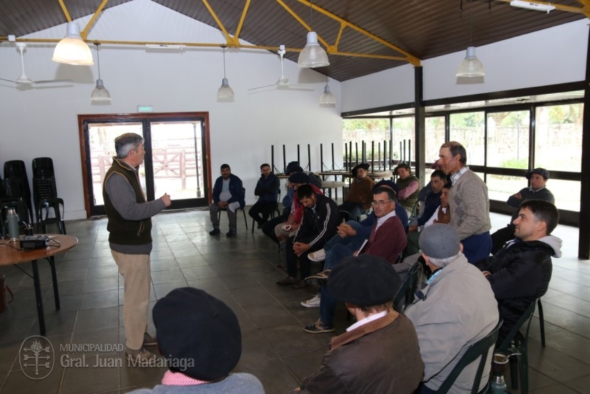 Comenzó hoy la capacitación de Encargados Rurales
