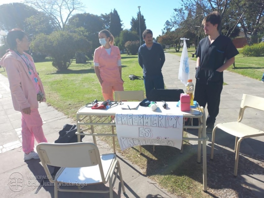 Estudiantes de enfermera realizaron actividades de concientizacin en