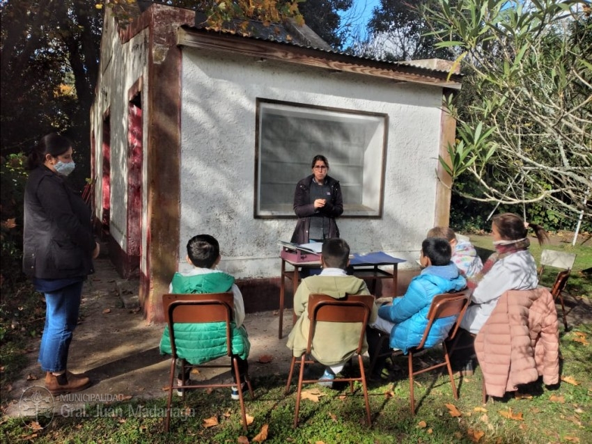 Iniciaron las actividades de huerta y entrega de semillas para siembra