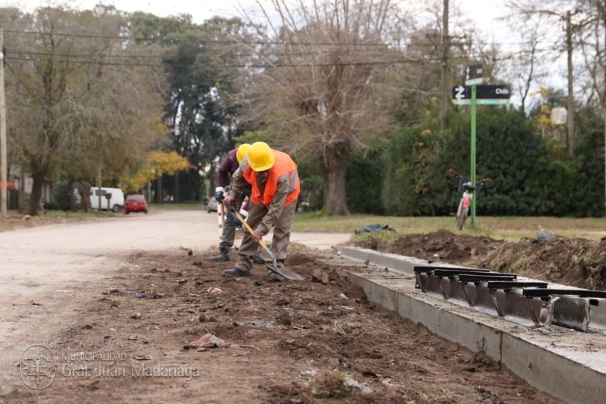 Comenzaron los trabajos previos a la pavimentacin de las calles en el