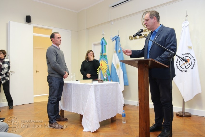 Santoro tom juramento a los nuevos funcionarios del Ejecutivo