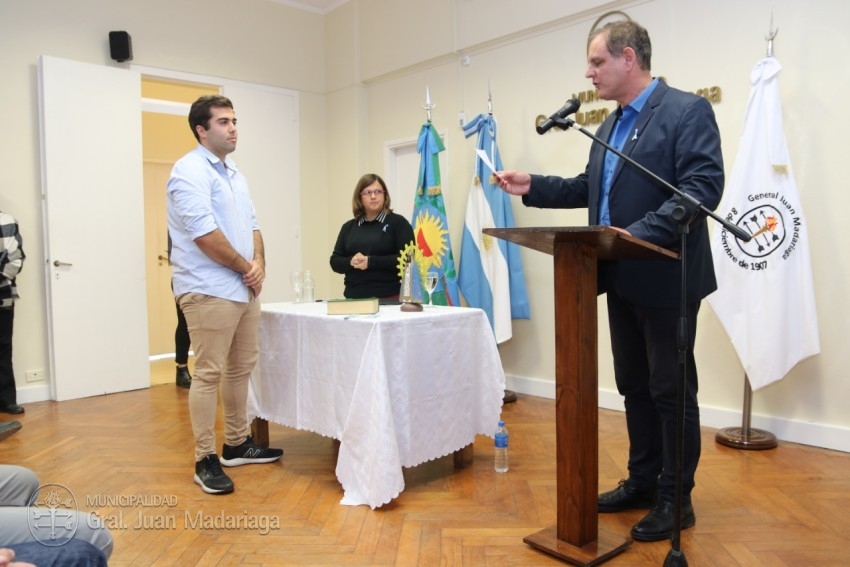 Santoro tom juramento a los nuevos funcionarios del Ejecutivo