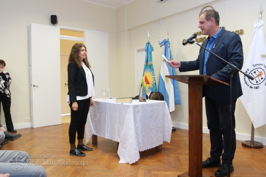 Santoro tom juramento a los nuevos funcionarios del Ejecutivo