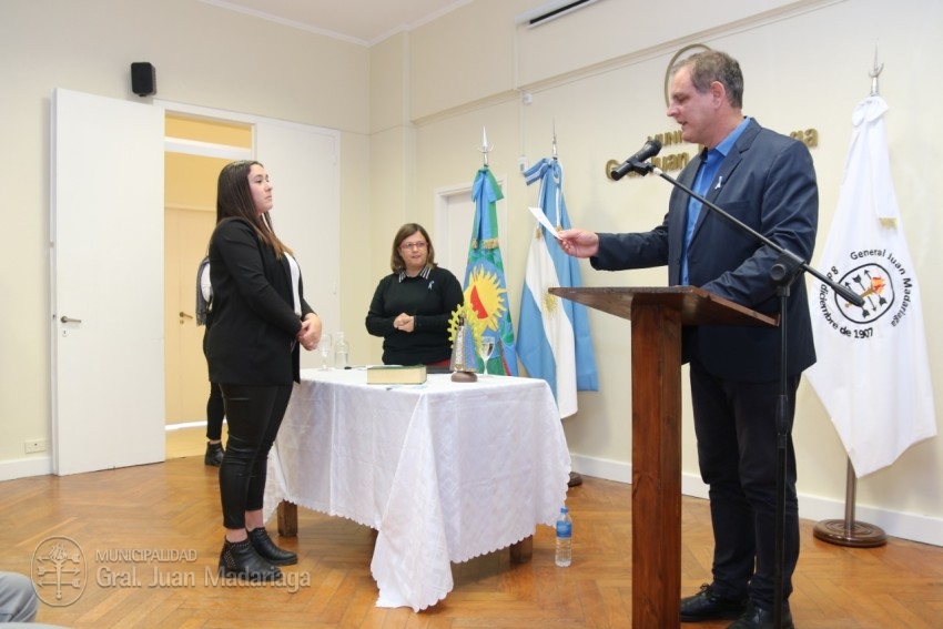 Santoro tom juramento a los nuevos funcionarios del Ejecutivo