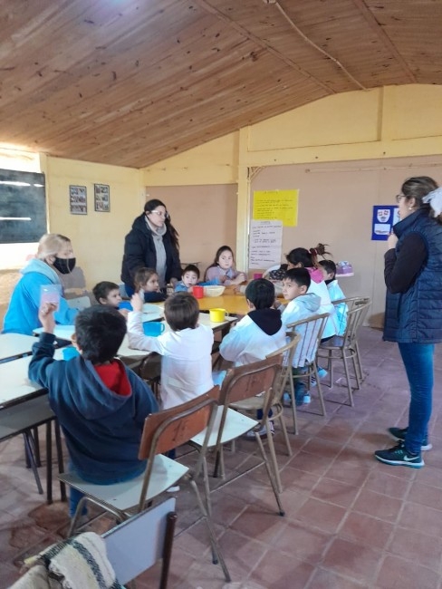 Continan las actividades de huerta en las Escuelas Rurales