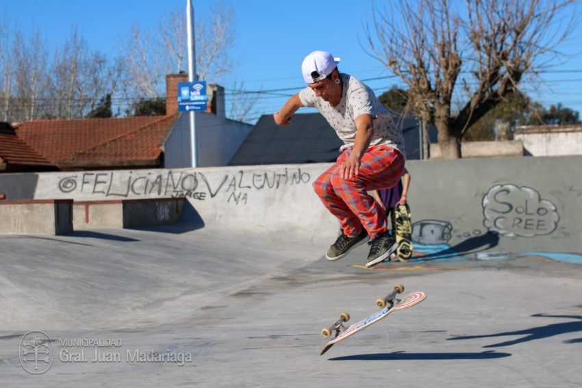 Se inaugur la nueva pista del skatepark y plazoleta 
