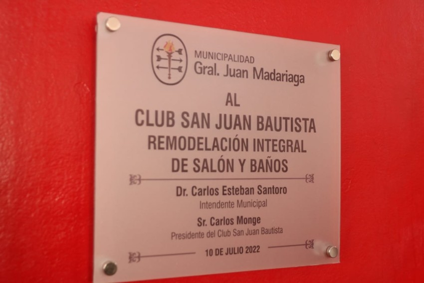 El club San Juan Bautista celebr su aniversario N 53