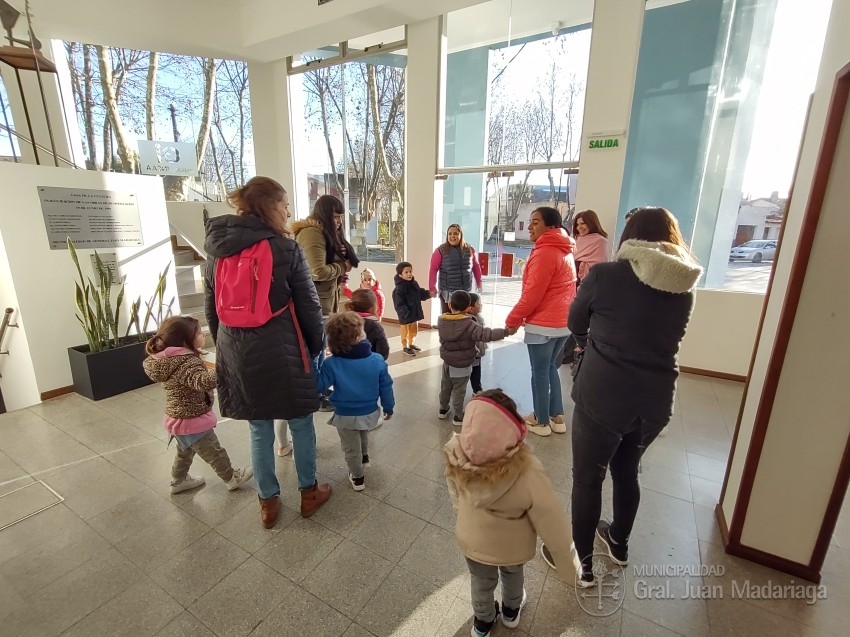 Alumnos del Jardn Frutita de Tala visitaron la Casa de la Cultura