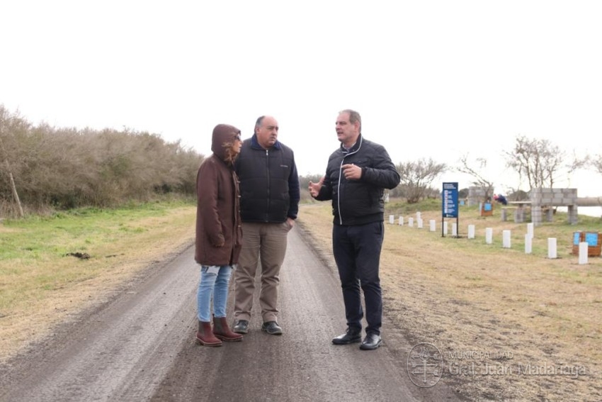 Las autoridades recorrieron la Laguna La Larga y ultimaron detalles pa