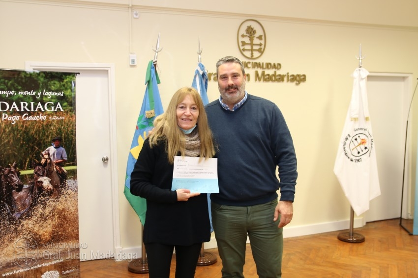 Entregaron certificados a quienes realizaron la capacitación de la Ley
