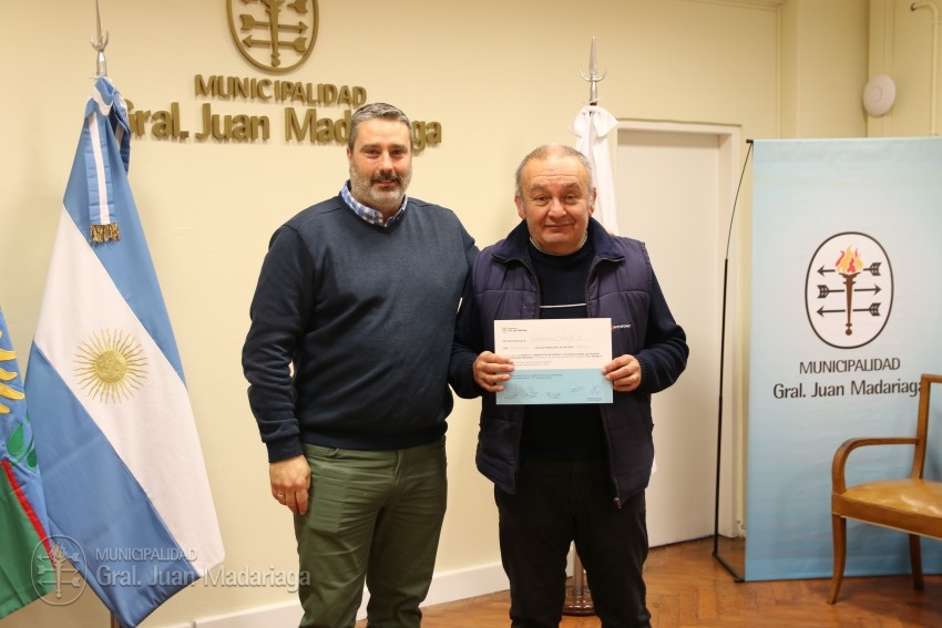 Entregaron certificados a quienes realizaron la capacitación de la Ley
