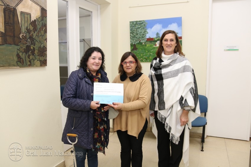 Entregaron certificados a quienes realizaron la capacitación de la Ley