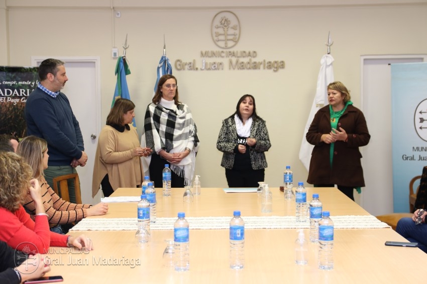 Entregaron certificados a quienes realizaron la capacitación de la Ley