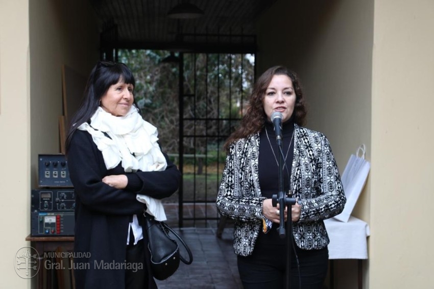 Con un sentido homenaje a Marita de la Cruz se inaugur la muestra de 