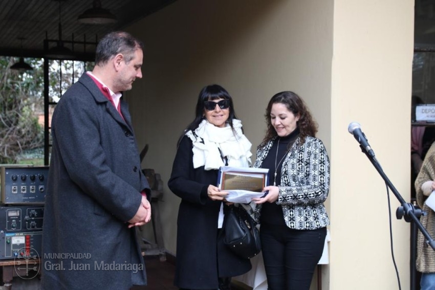 Con un sentido homenaje a Marita de la Cruz se inaugur la muestra de 