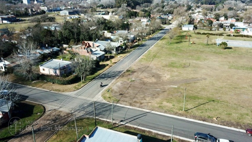 Culminó la obra de asfaltado en el barrio Belgrano