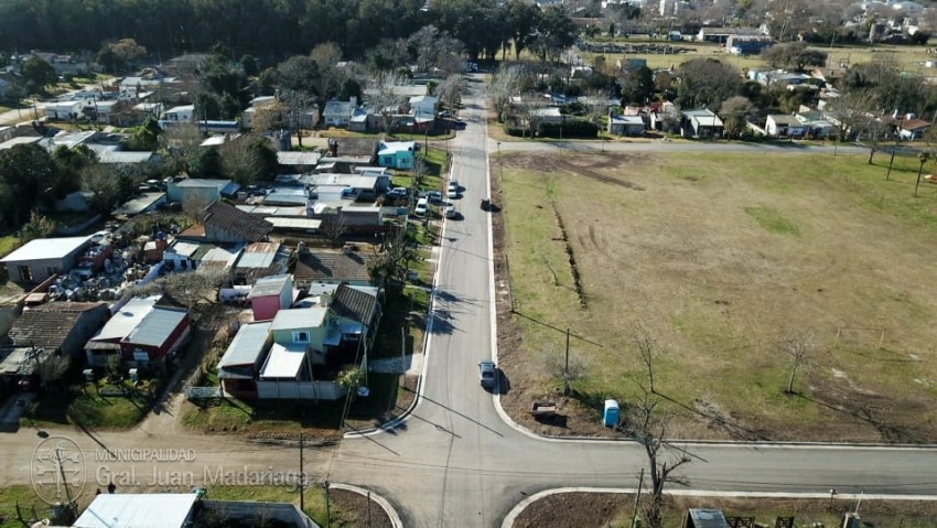 Culminó la obra de asfaltado en el barrio Belgrano