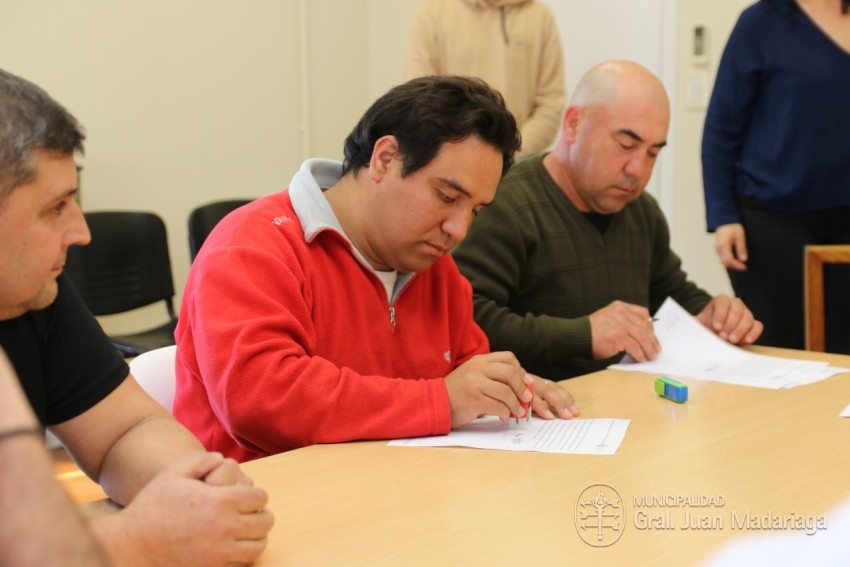 Ratificaron la firma del convenio colectivo de trabajo