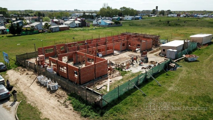 La construccin del Centro de Atencin Primaria de la Salud del barrio