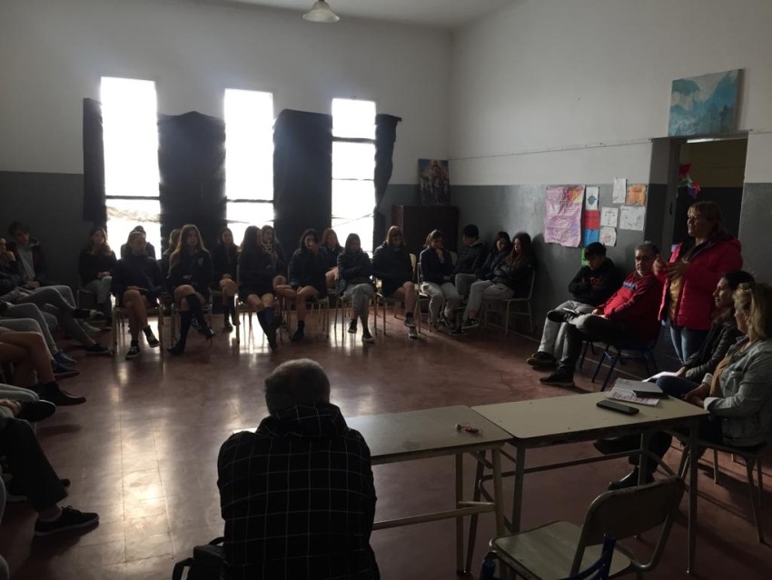 Charlas de prevención en las escuelas