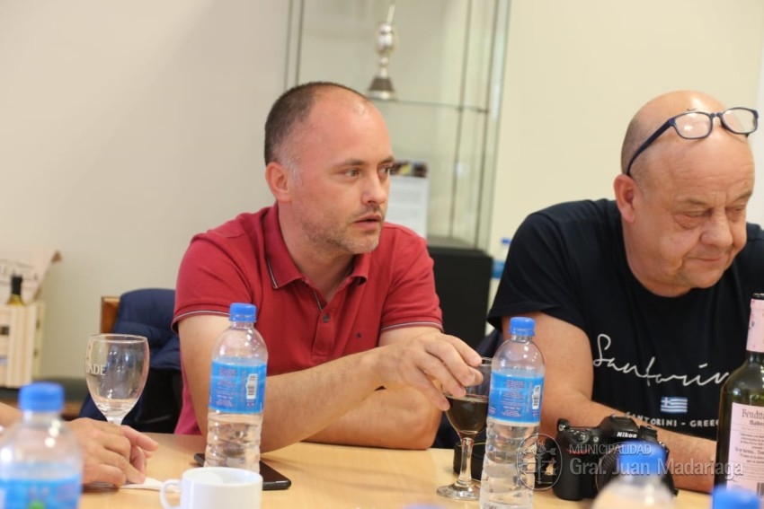 El Ministro de Desarrollo Agrario visit Madariaga