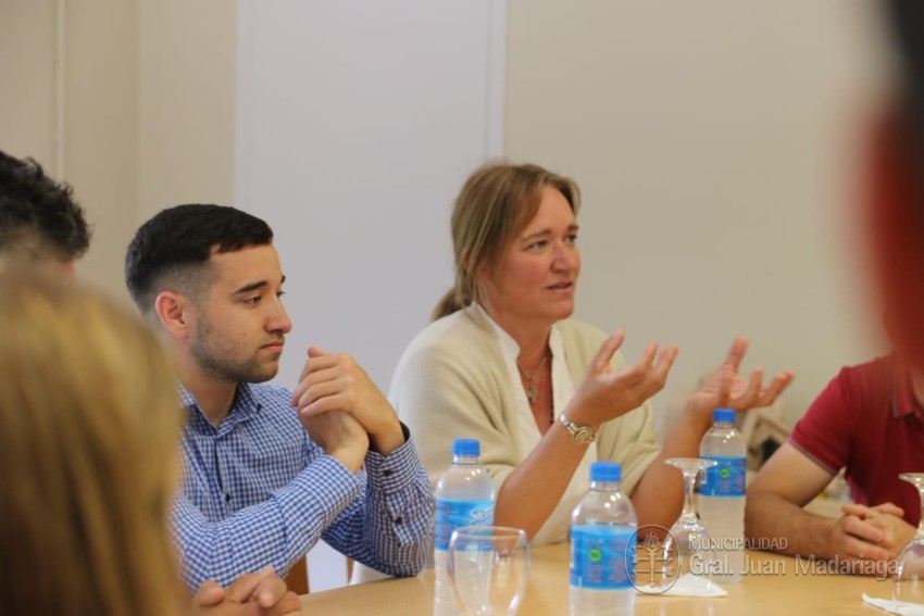 El Ministro de Desarrollo Agrario visit Madariaga