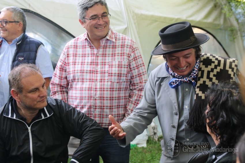 El Ministro de Desarrollo Agrario visit Madariaga