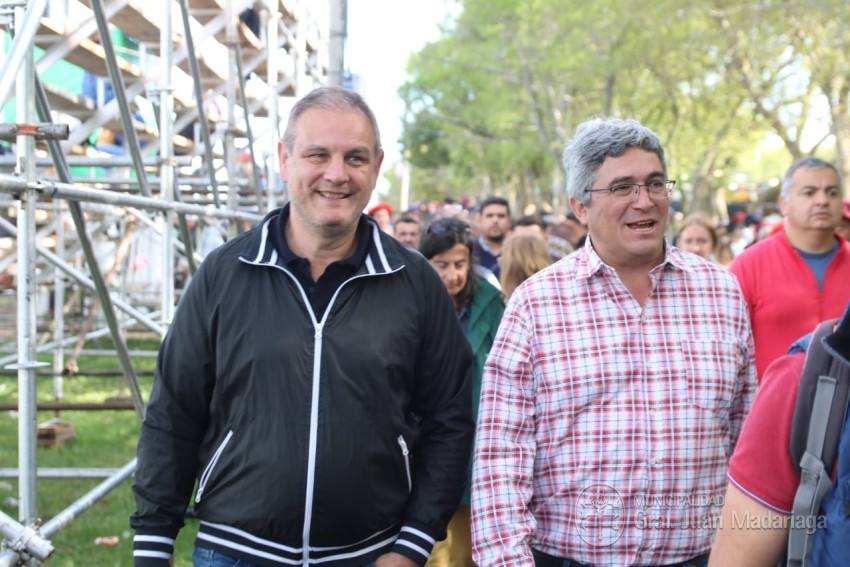 El Ministro de Desarrollo Agrario visit Madariaga