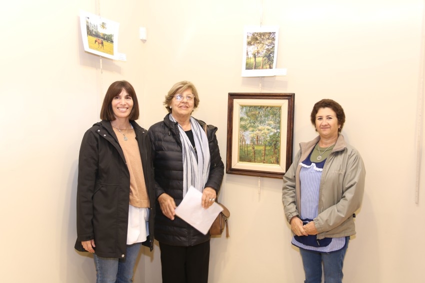 Con la donacin de los cuadros finaliz la muestra de Arte y Fotograf