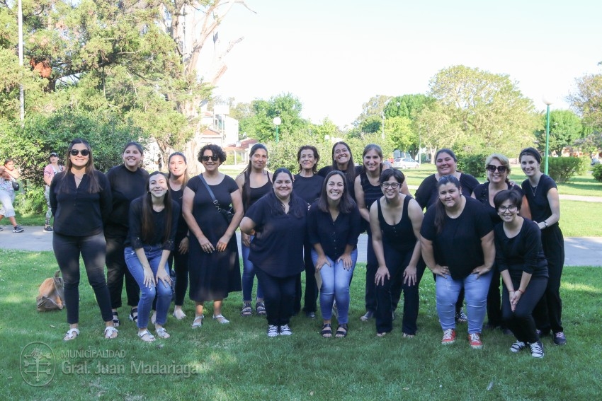 Bellas Artes se exhibió en la plaza San Martín