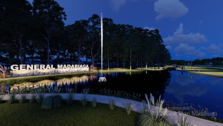 Inici� otra importante obra: Madariaga tendr� su 