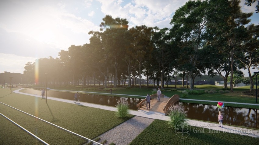 Inici� otra importante obra: Madariaga tendr� su 