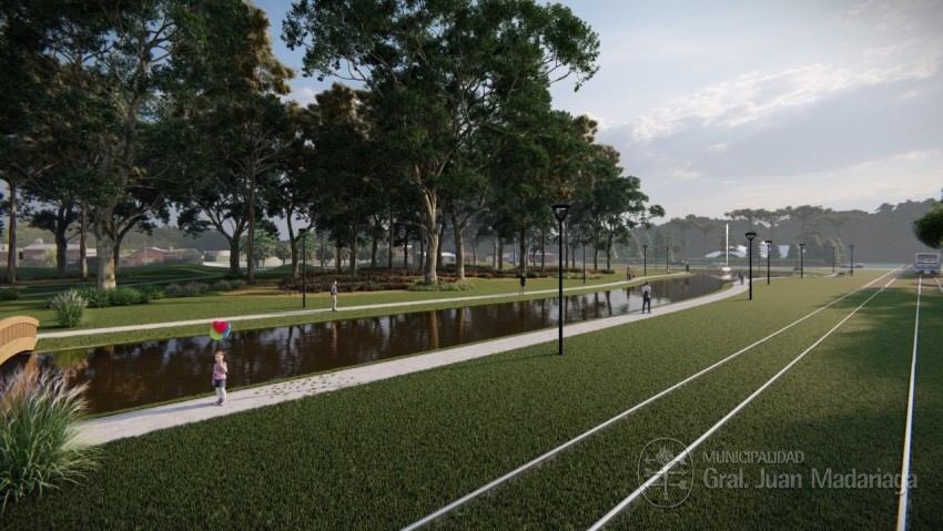 Inici� otra importante obra: Madariaga tendr� su 