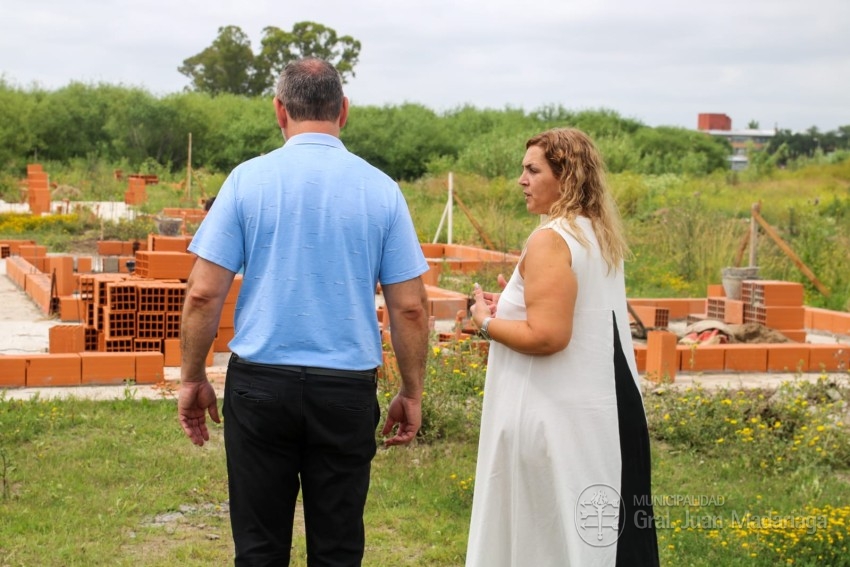 Se reactivó la construcción de las 13 viviendas del barrio El Ceibo