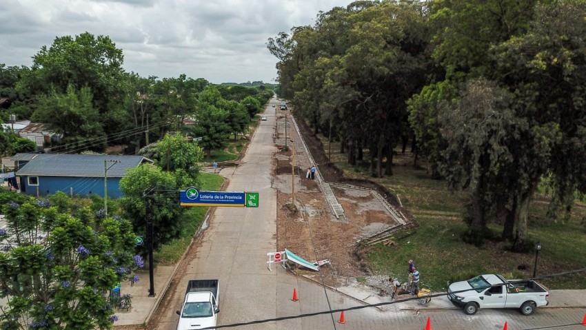 Avanza la obra de ampliación y repavimentación de  Alem/Brasil