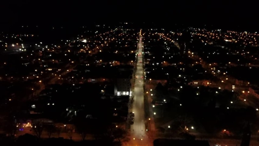 Madariaga sumó más de 500  luminarias led y logró un importante ahorro