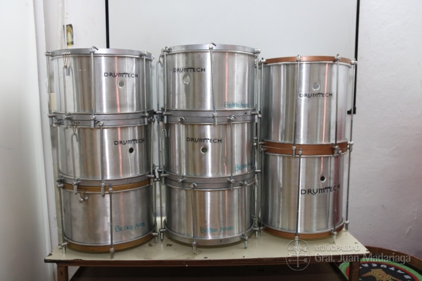Bellas Artes sum instrumentos de percusin