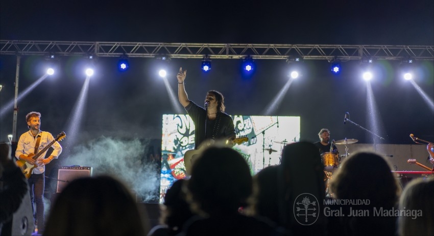 Madariaga vivi una exitosa noche de msica en el Anfiteatro