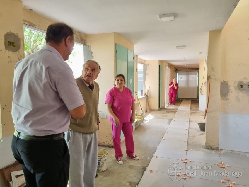 Avanza la obra del Hogar de Ancianos que permitir ampliar su cupo de 