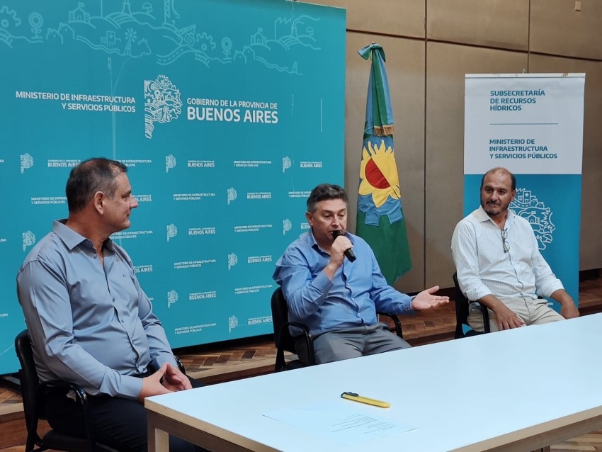 Santoro particip de la Licitacin Pblica para la construccin del nu